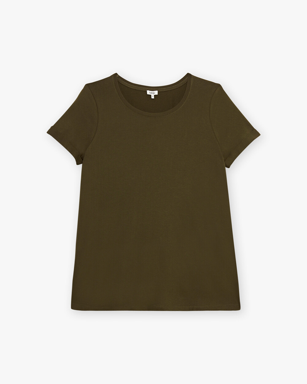Tee-shirt kaki En coton bio  Natalys