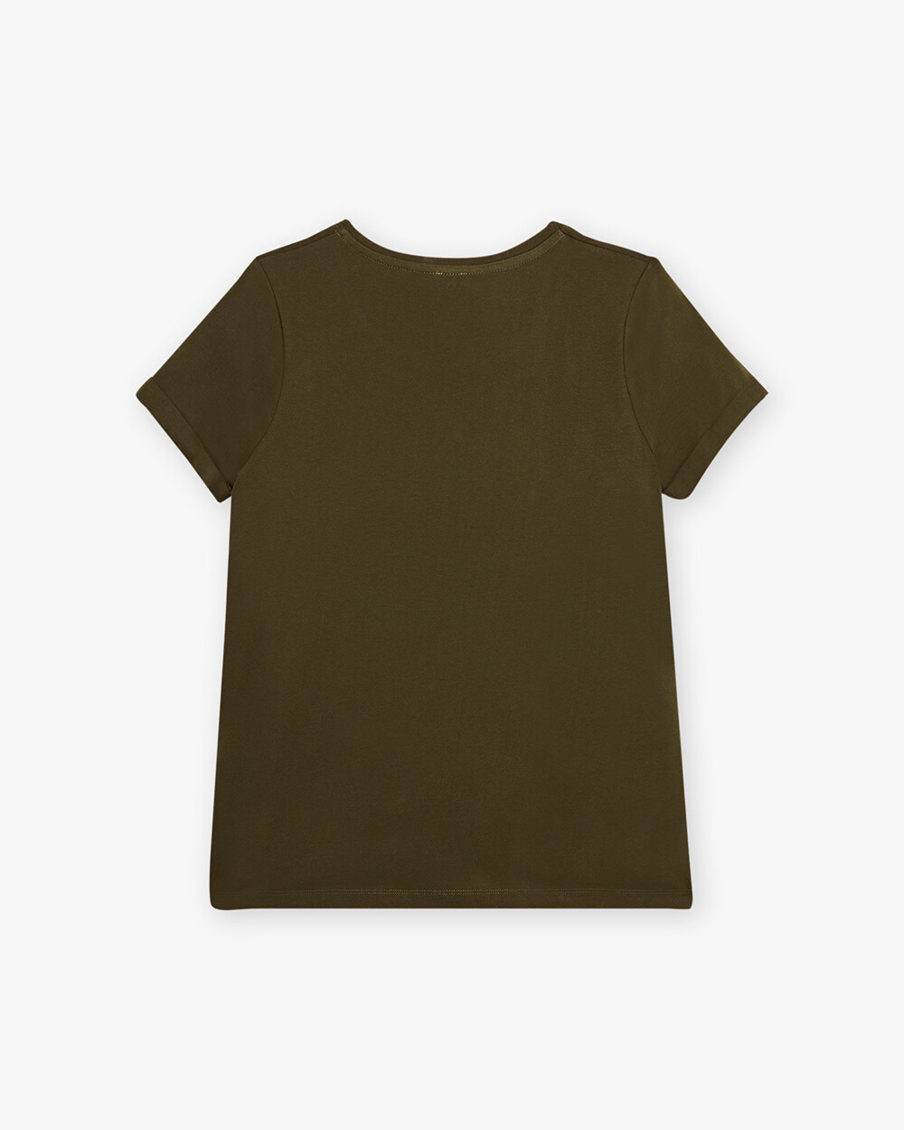 Tee-shirt kaki En coton bio  Natalys