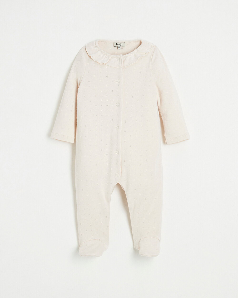 Dors-bien en coton ajour&eacute; Coloris rose clair  Natalys