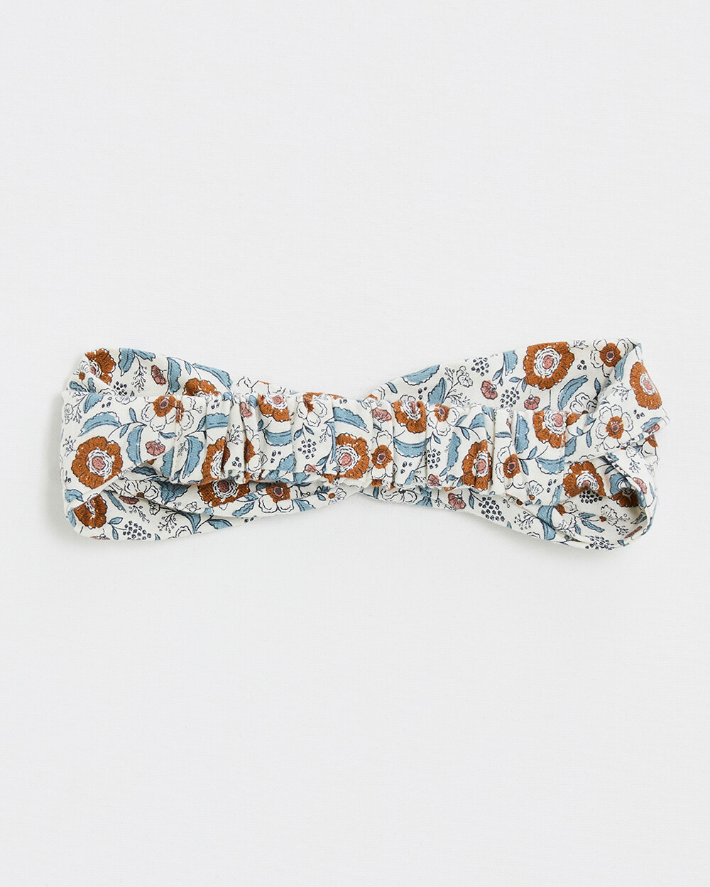Bandeau en imprim&eacute; Imprim&eacute; fleurs folk  Natalys