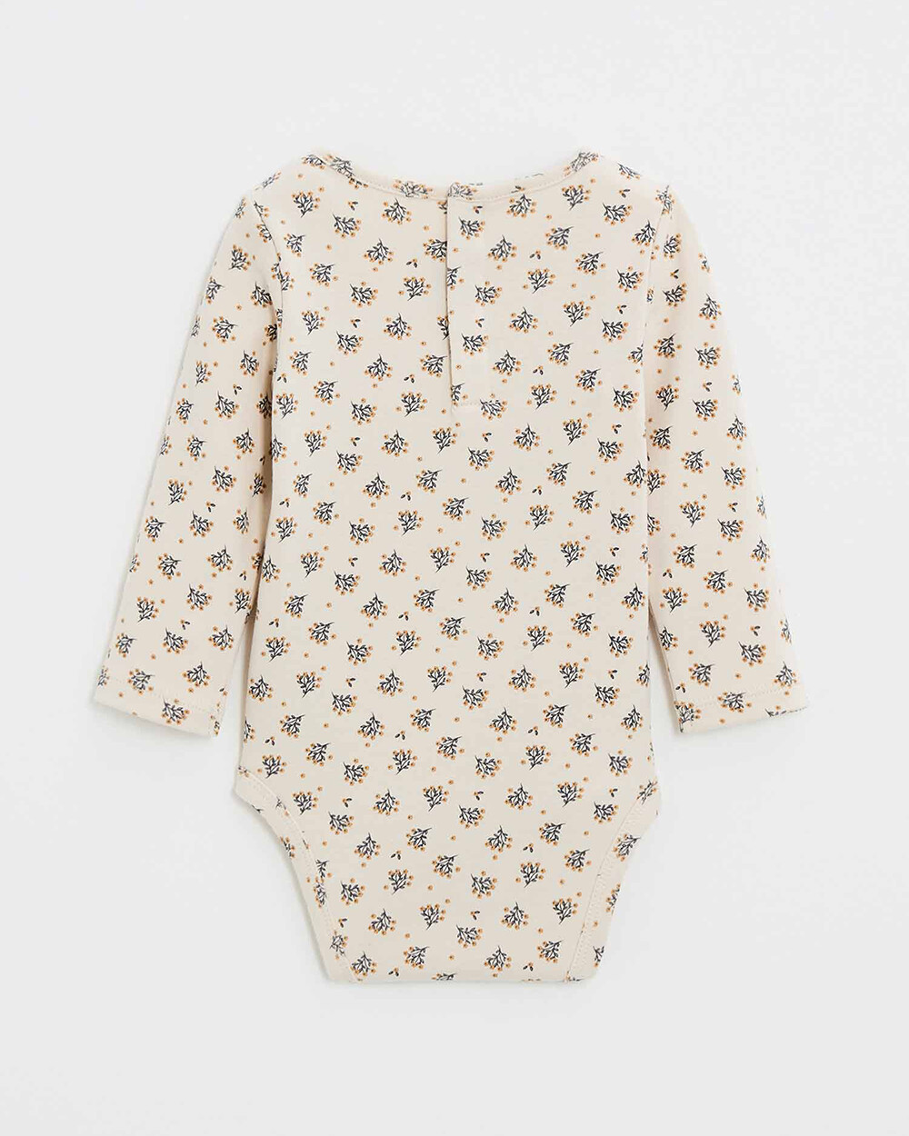 Body manches longues imprim&eacute; Imprim&eacute; boutons d'or  Natalys