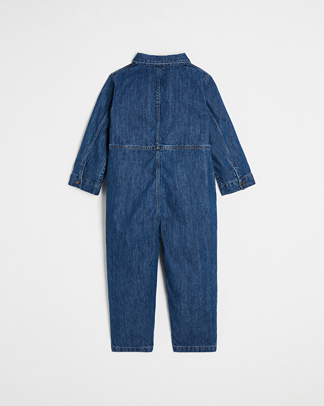 Combinaison en denim Coloris bleu Natalys