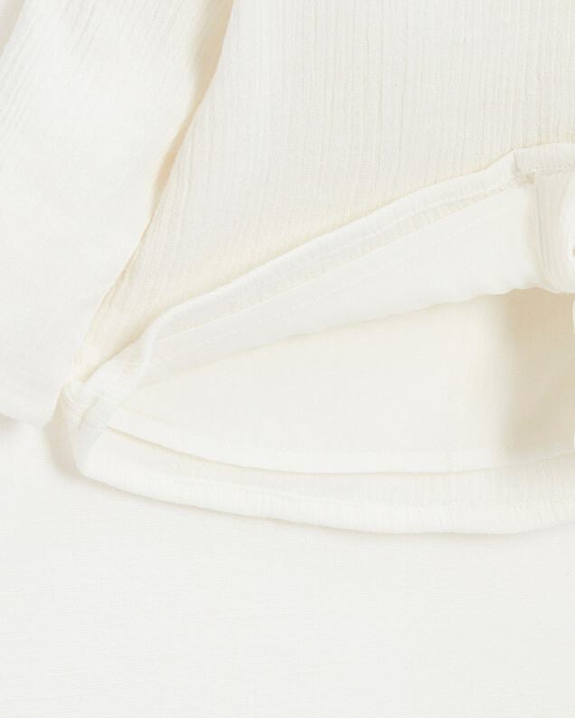 Blouse bébé en gaze de coton bio Natalys
