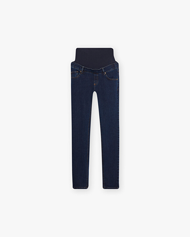 Jean slim de grossesse taille haute Denim bleu Natalys