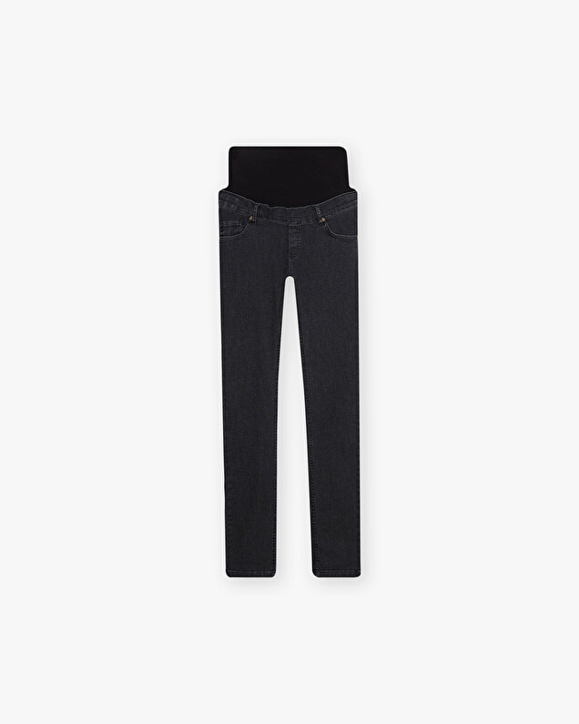 Jean slim de grossesse taille haute Denim noir Natalys