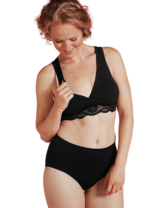 Brassière de grossesse Coloris noir Natalys