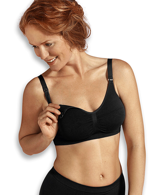 Soutien-gorge d'allaitement Coloris noir Carriwell