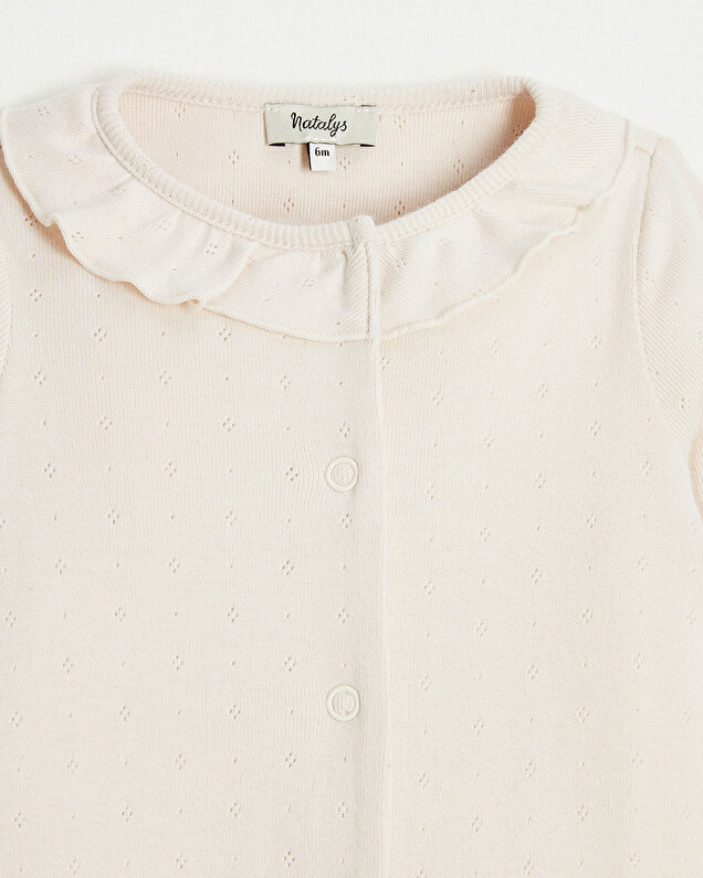 Dors-bien en coton ajouré Coloris rose clair Natalys