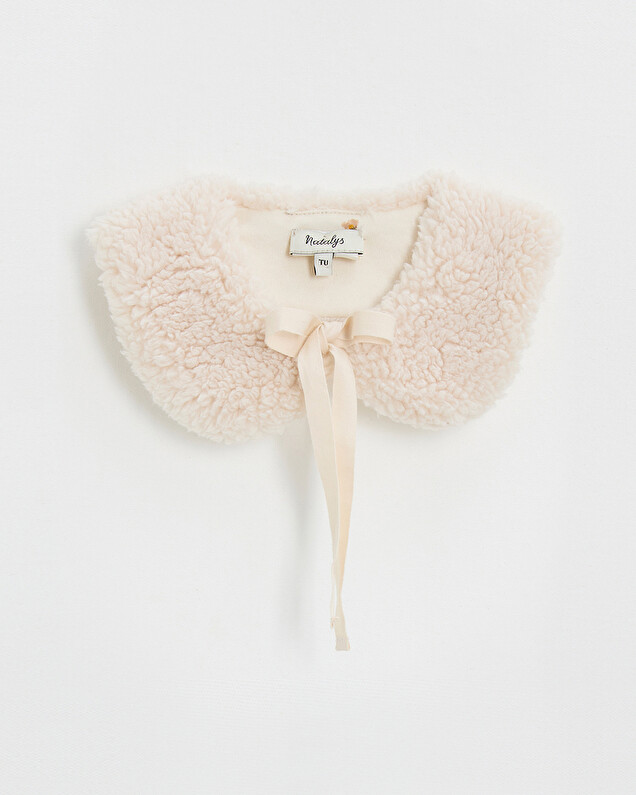 Col en fausse fourrure Coloris beige Natalys