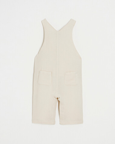 salopette en gaze de coton Coloris beige  Natalys