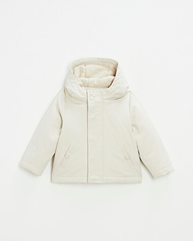 Parka d&eacute;perlante Coloris naturel  Natalys