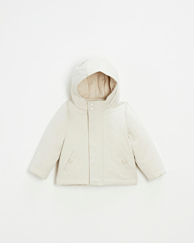 Parka d&eacute;perlante Coloris naturel  Natalys