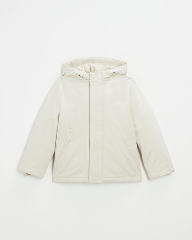 Parka d&eacute;perlante Coloris naturel  Natalys