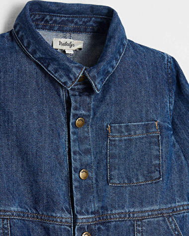 Combinaison en denim Coloris bleu  Natalys