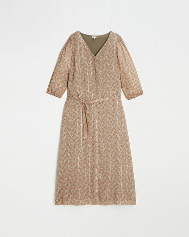 Robe de grossesse Imprim&eacute; fleurs  Natalys