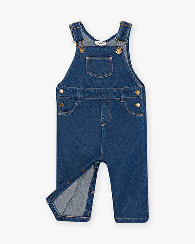 Salopette longue en denim   Natalys