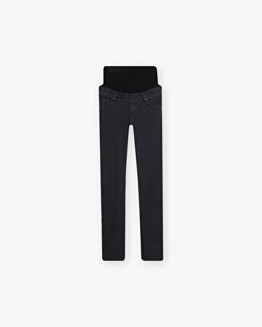 Jean slim de grossesse taille haute Denim noir  Natalys