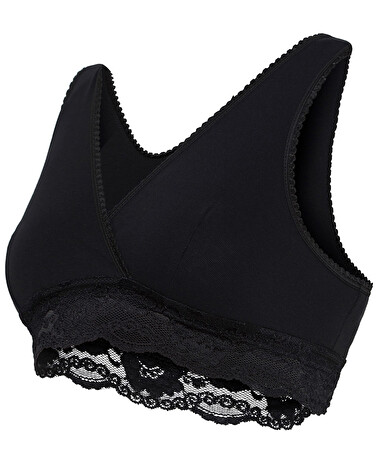 Brassi&egrave;re de grossesse Coloris noir  Natalys