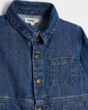Combinaison en denim Coloris bleu  Natalys