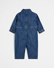 Combinaison en denim Coloris bleu  Natalys
