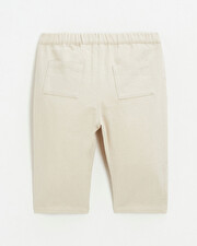 Pantalon en toile Coloris beige  Natalys