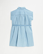 Robe de grossesse en denim Coloris bleu clair  Natalys