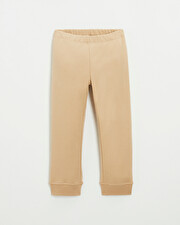 Pyjama 2 pi&egrave;ces en coton Coloris camel  Natalys