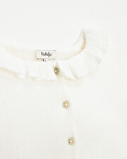 Blouse b&eacute;b&eacute; en gaze de coton bio   Natalys