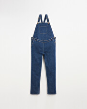 Salopette future maman en denim Coloris bleu Natalys