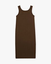 Robe d&eacute;bardeur kaki En coton bio  Natalys