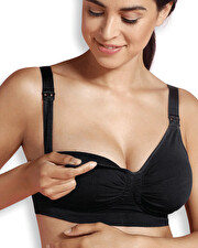 Soutien-gorge d'allaitement Coloris noir  Carriwell