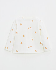 T-shirt manches longues imprim&eacute; Imprim&eacute; biscuits  Natalys