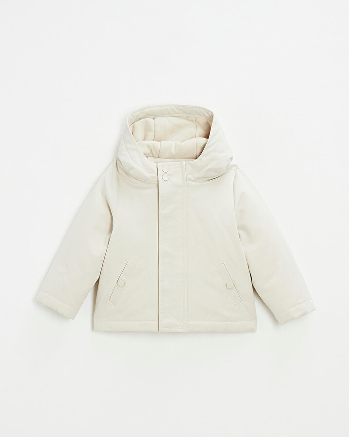 Parka d&eacute;perlante Coloris naturel  Natalys