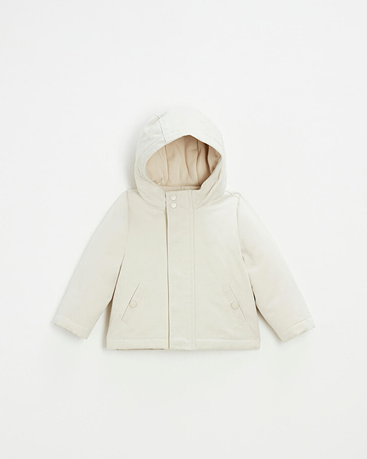 Parka d&eacute;perlante Coloris naturel  Natalys