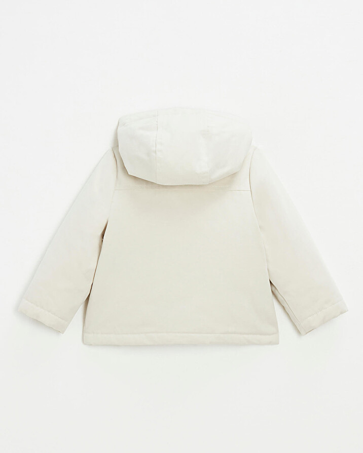 Parka d&eacute;perlante Coloris naturel  Natalys