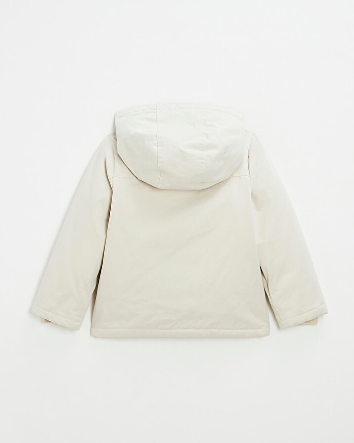 Parka d&eacute;perlante Coloris naturel  Natalys