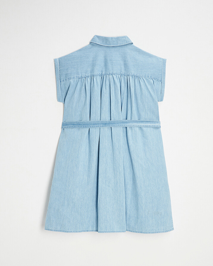 Robe de grossesse en denim Coloris bleu clair  Natalys