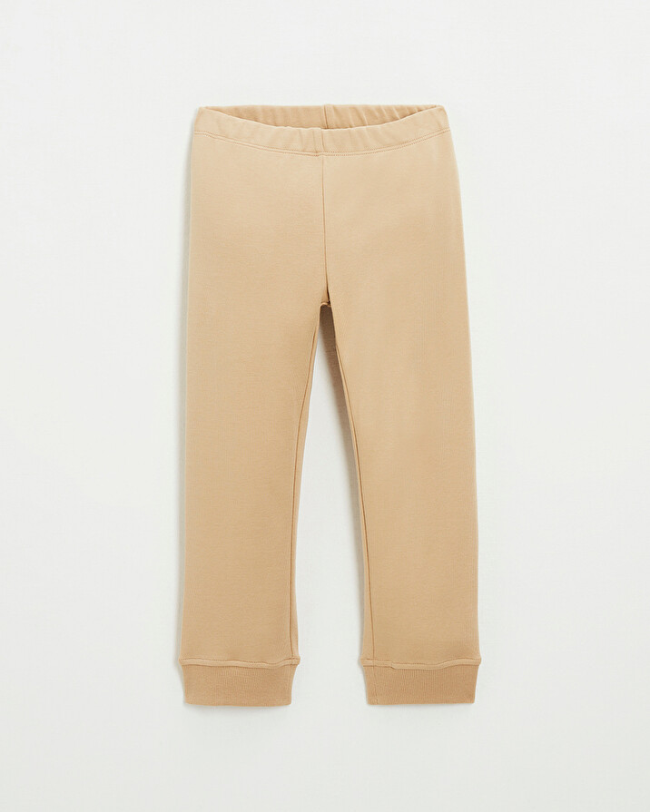Pyjama 2 pi&egrave;ces en coton Coloris camel  Natalys
