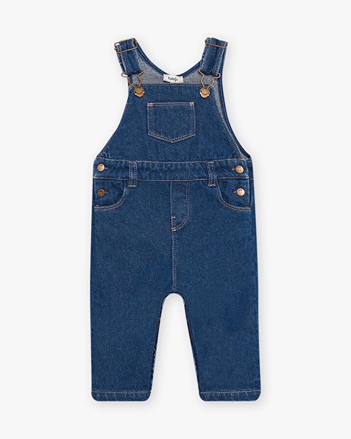 Salopette longue en denim   Natalys