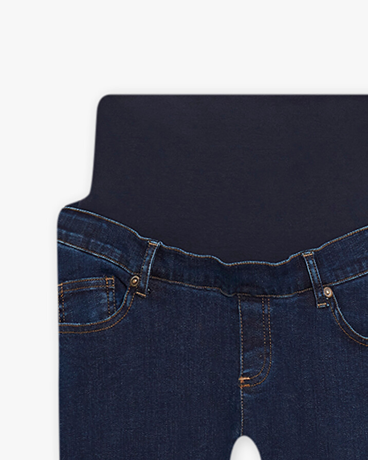 Jean slim de grossesse taille haute Denim bleu  Natalys