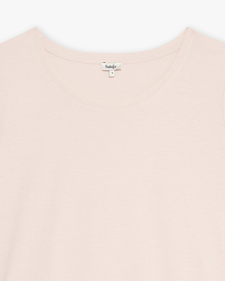 Tee-shirt rose En coton bio Natalys