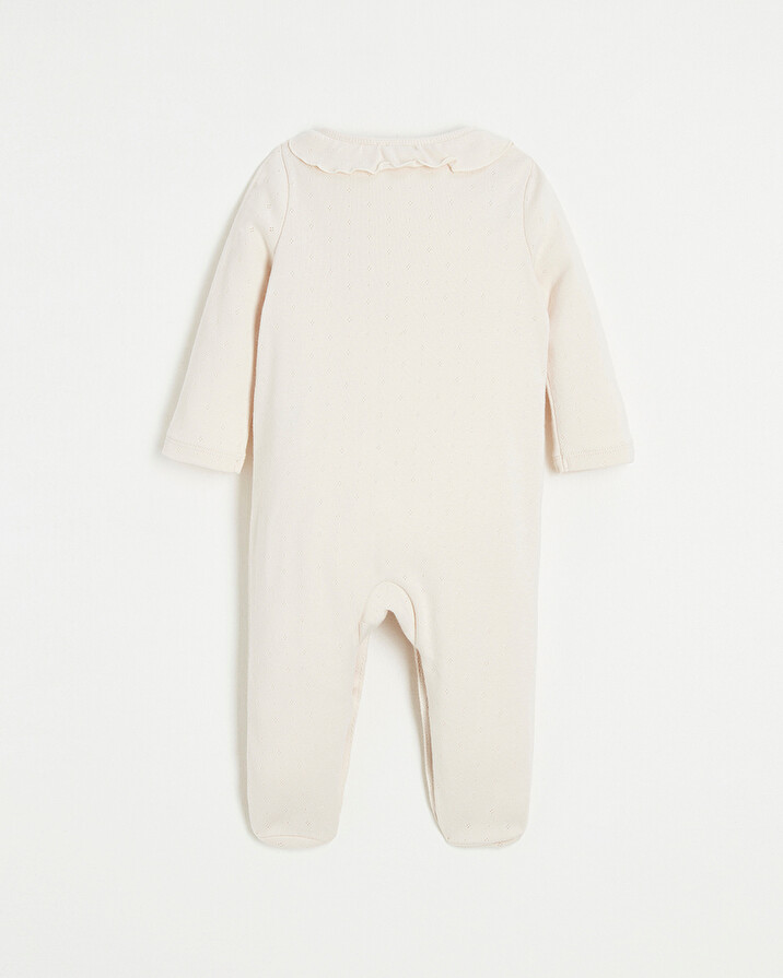 Dors-bien en coton ajour&eacute; Coloris rose clair  Natalys