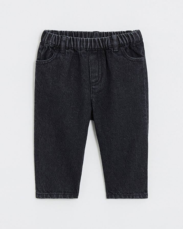 Pantalon en denim Coloris gris anthracite  Natalys