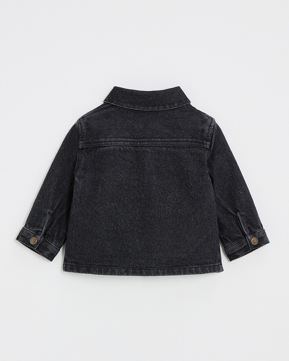 Chemise en denim Coloris gris anthracite  Natalys