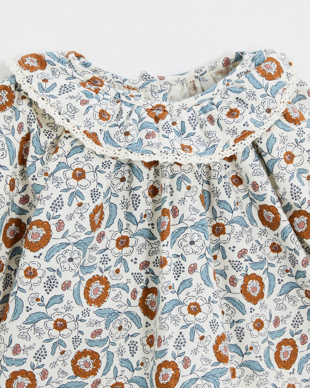 Blouse en imprim&eacute; Imprim&eacute; fleurs folk  Natalys