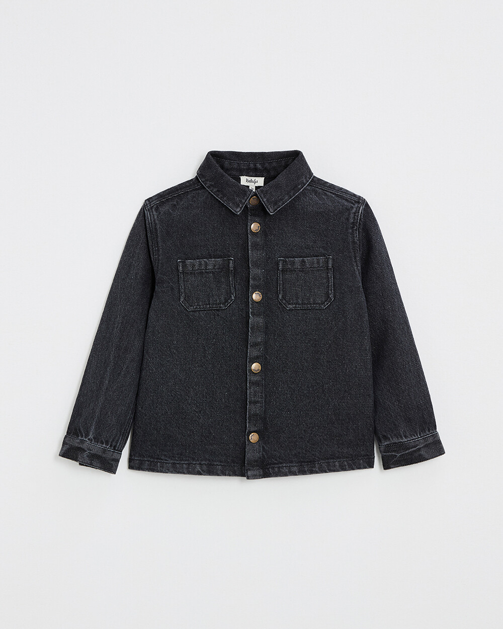 Chemise en denim Coloris gris anthracite  Natalys