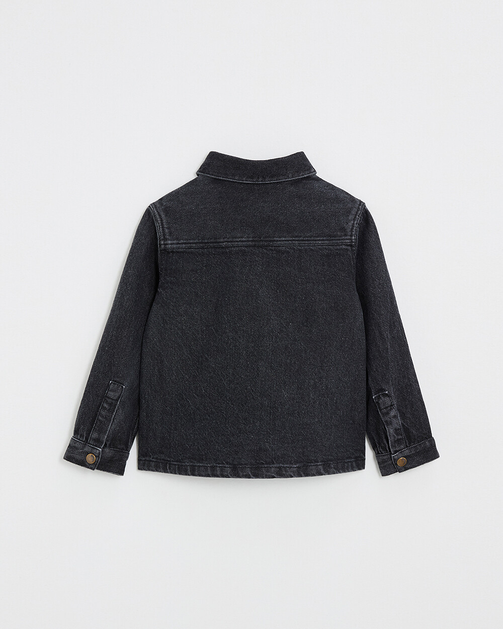 Chemise en denim Coloris gris anthracite  Natalys