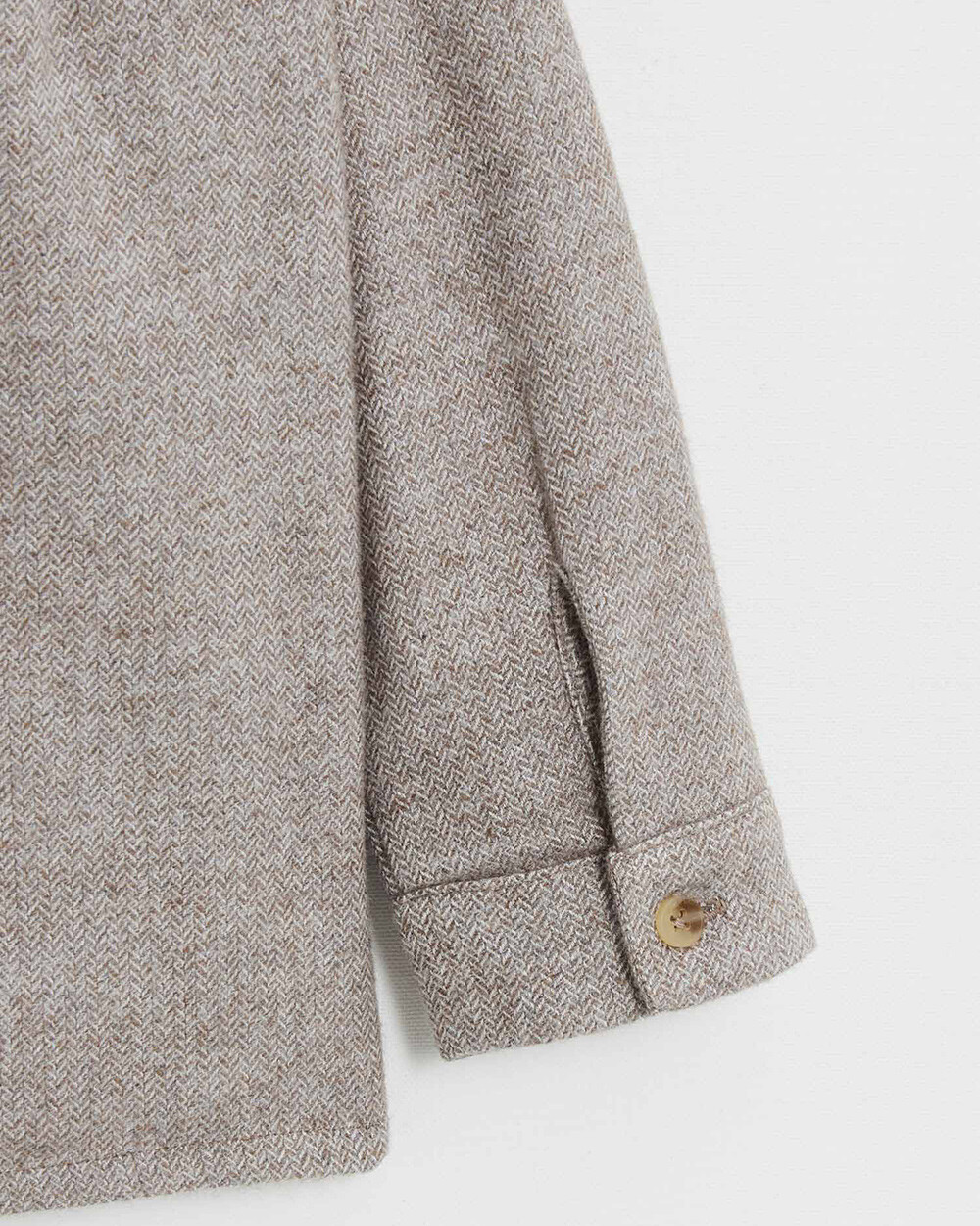 Chemise en flanelle Coloris beige  Natalys