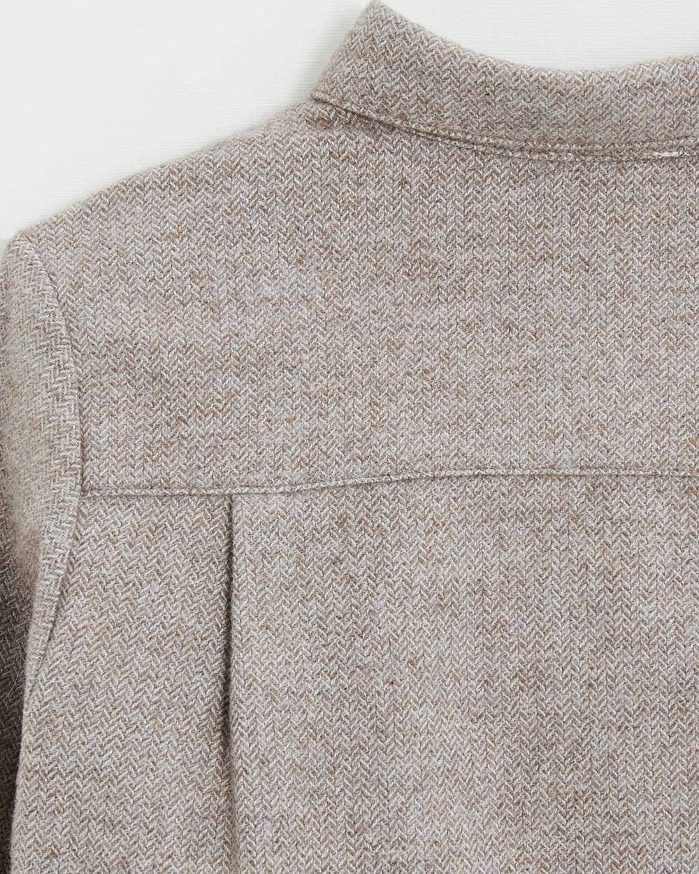 Chemise en flanelle Coloris beige  Natalys