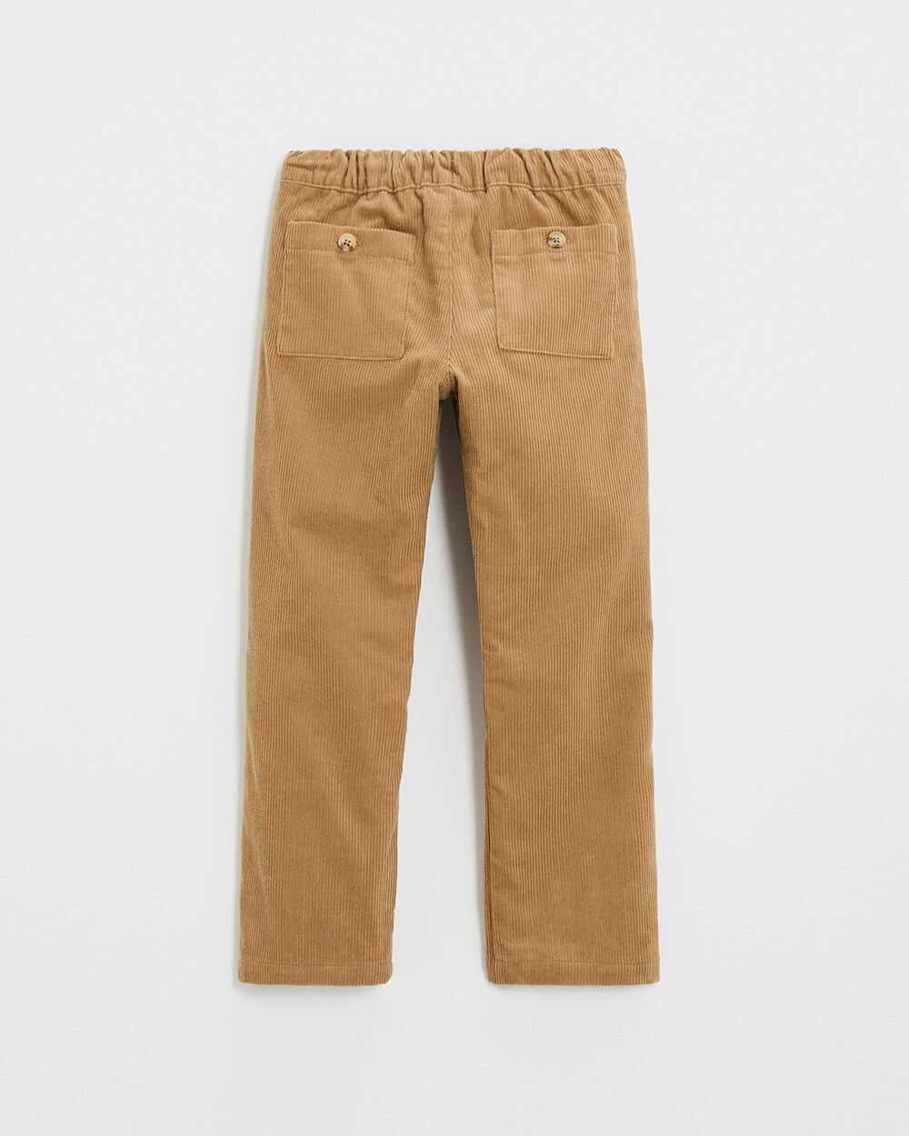 Pantalon en velours côtelé Coloris caramel Natalys